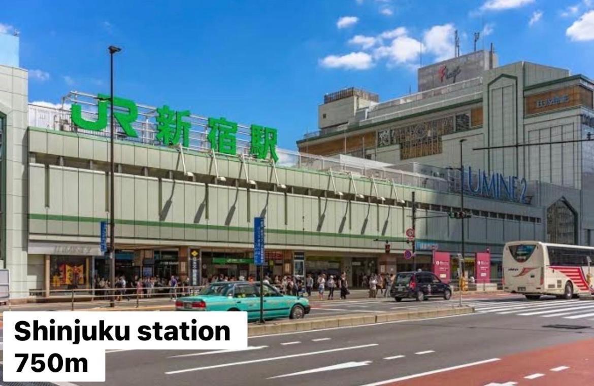 #8 3Mins To Station 1Stop To Shinjuku Central Shinjuku Apartment With Plenty Of Sunlight 도쿄 외부 사진